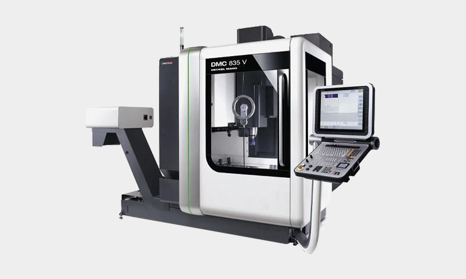 CNC-Drehmaschine für präzise Metallbearbeitung in der industriellen Fertigung.